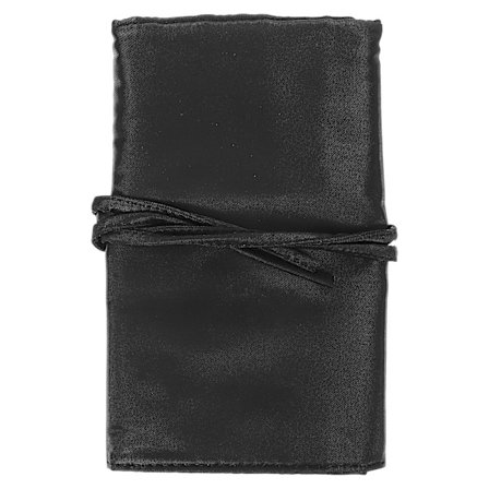 Hopfällbar sminkborste förvaringsväska bärbar rulla upp sminkväska för borste