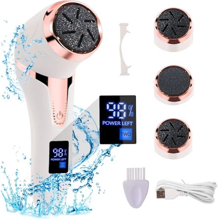 Elektrisk fotfil, oppladbar elektrisk pedikyr fotfil, ZQKLA