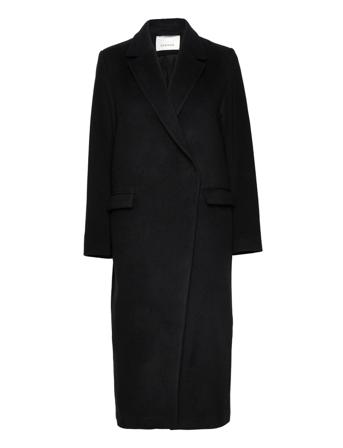 Anissa Coat Outerwear Coats Winter Coats Sort Dagmar