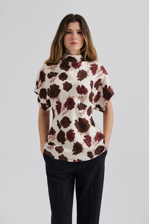 Malina - Otilia top - XXS - Wine Peony