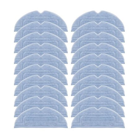 20 st Nya Uppgraderade Moppdukar Ersättningstillbehör för T7s T7s Plus S7 Robotdammsugare