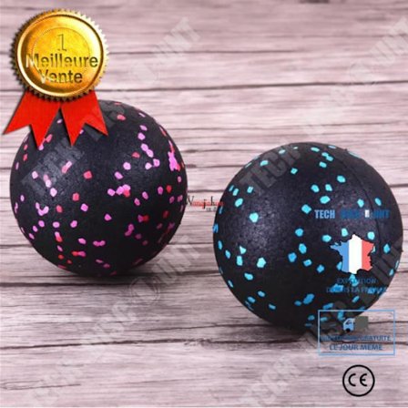 Massagevals - TECH DISCOUNT - 8 cm - Stressavlastning - Yogatillbehör - Fitness