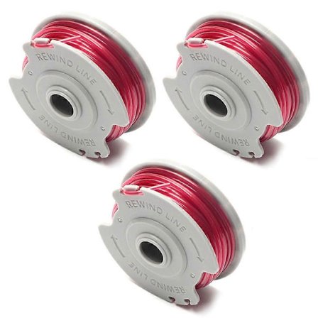 3 stk 5306-20 Erstatningsspoler for gressklippere for GARDENA Turbotrimmer Smallcut 300 Turbotrimmer Art 88 [DB]