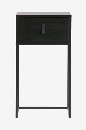 WOOOD - Sengebord Zola - Sort - Sengeborde - Fra Homeroom