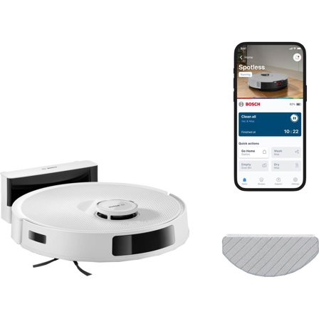 Bosch - Robotstøvsuger Spotless Advanced BCRC2W Hvit