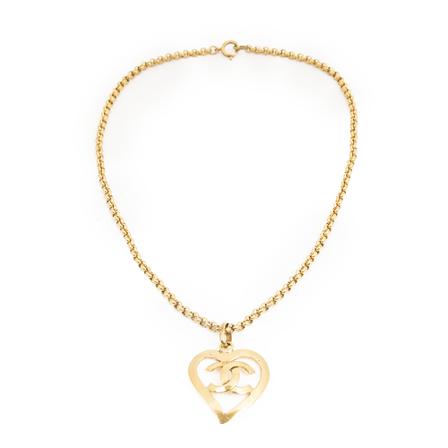 Chanel Vintage, Pre-owned Jewellery Geel, Dames, Maat:ONE Size