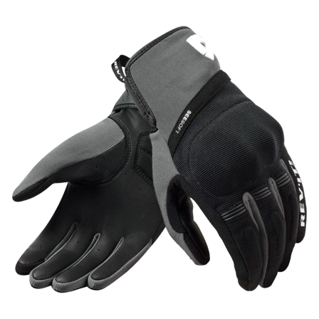 Guantes de Moto Rev ́it! Mosca 2 Negro/Gris M