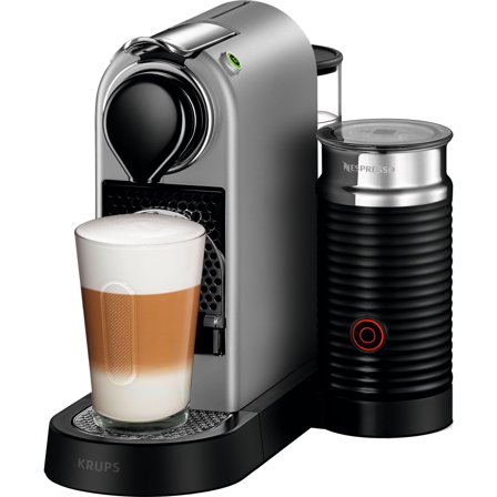 Nespresso CitiZ & Milk kaffemaskin, 1 liter, sølv - Kjøp kaffemaskin hos Bakeren og Kokken
