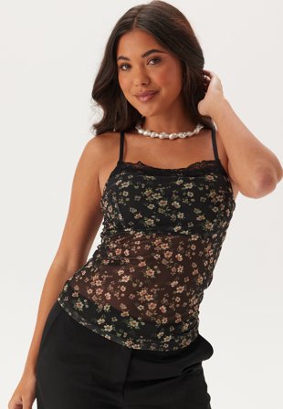 BUBBLEROOM Mesh Strap Singlet Klær