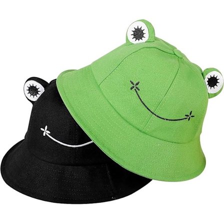 2 st Groda Bob Vuxen Groda Hatt Hink Groda Hatt Bomull Sommar Fiske