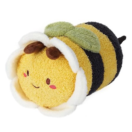 Mehiläinen Pehmolelu Mehiläinen Pehmo Tyyny Kawaii Mehiläinen Tyynynukke Eläin Täytetty Pehmo, Täytetty Mehiläinen Syntymäpäivälahjaksi, 