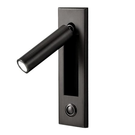 Läslampor, Sänggavel Vägglampa Läslampa Infälld Tryckknapp Vägglampor För Vardagsrum