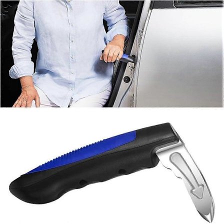 Bil Håndtag Assistance til Ældre, Handicappede, Gravide, 5i1 Køretøj Support Håndtag Sikkerhedssele Skærer og Rude Knuser, Nødudgangsværktøjer