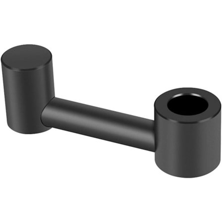 Bil Nakkestøtte Bar Krog Aluminiumlegering Frakke Taske Hænger Organizer Holder, Sort