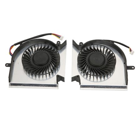 CPU GPU Kjølefan Bytte for MSI GE75 GP75 GL75 WE75 GE63 GP63 GL63 GV63 GE73 GL73VR 4-pin DC 5V 0.55A GPU Fan CPU GPU Fan