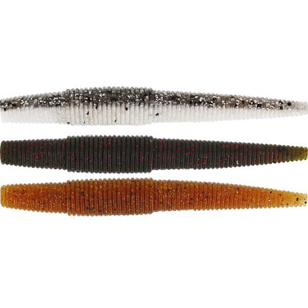 Westin Ned Worm 9cm 5g 6-pack Clear Water Mix