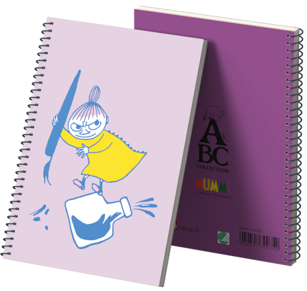 Mummi Notatbok ABC Linjert A6