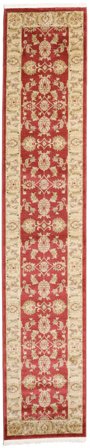 Small Ziegler Kaspin Rug - Red 80X400 Classic Style