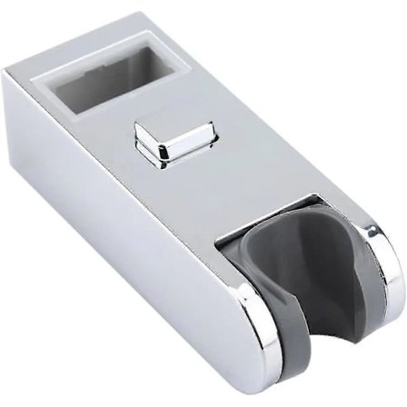 Utbytbar Handhållen Duschhållare Krom Abs Duschhuvud Justerbar Höjd Dusch Slider Bar Skena Huvudhållare Fäste Badrum Ersättning Handdusch