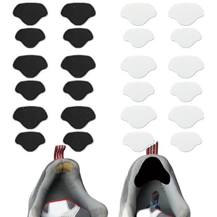 12 Par Sneaker Reparationslappar, Självhäftande Skohälslapp, Skohälslapp Förebyggande Lapp För De Flesta Typer Av Skor