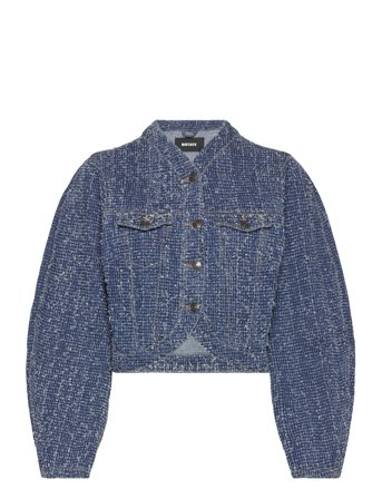 ROTATE Birger Christensen | Round Sleeve Denim Jacket | 32