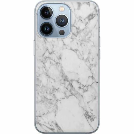 Apple Iphone 14 Pro Mjukt Skal - Marmor Vit