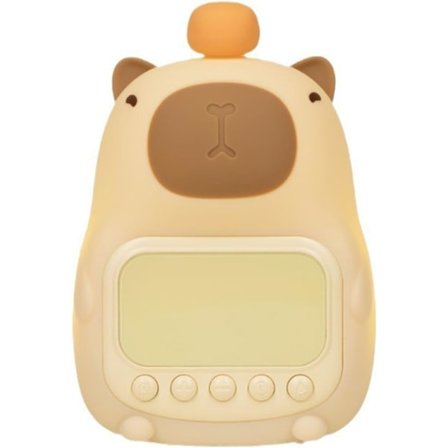 Herätyskello Kapybara-muotoinen yövalo lastenhuoneen sisustukseen