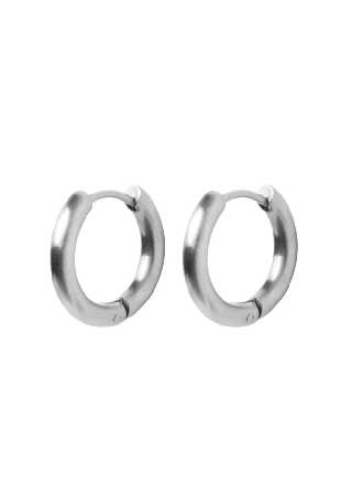 NORVIE Örhängen i stål LARS Armband 12MM