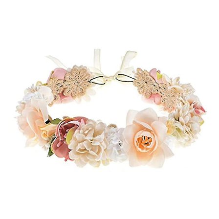 Brudehodeplagg Kvinne Blomst Hodebånd Krans Krone Blomster Bryllup Girlander Bryllup Festivaler Foto Rekvisitter For Bryllup