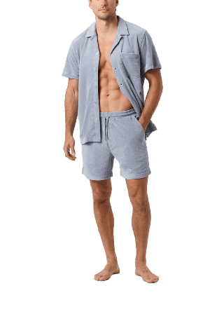 Björn Borg Toweling Pool Shorts Badkläder Herr Grå S