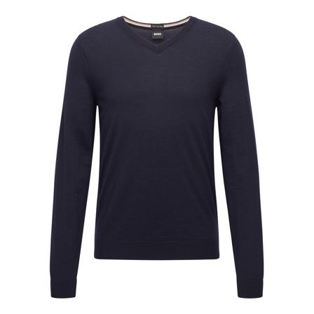 Hugo Boss, Pull Blauw, Heren, Maat:L