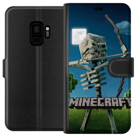 Kompatibel Tegnebogsetui til Samsung Galaxy S9 A Minecraft Movie