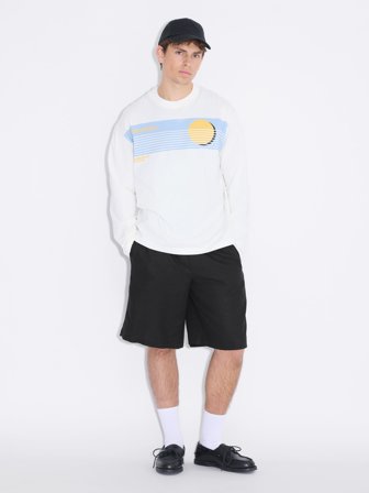 Holzweiler Ranger Retro Long Sleeve - Off White - Men's - XXL