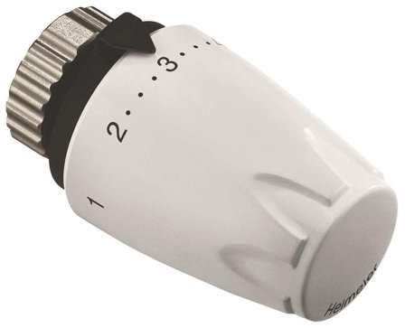 TA TRV Nordic Radiatortermostat hvid, til Danfoss 6-22 °C, Varme