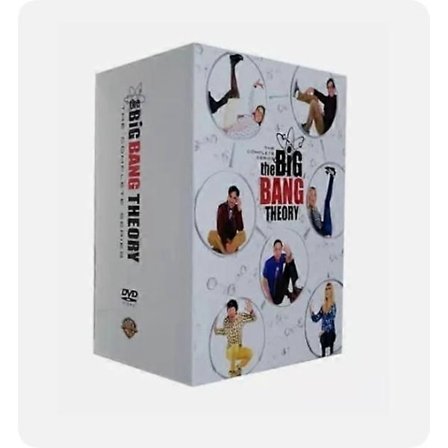The Big Bang Theory - Komplett Serie Sesong 1-12 (DVD, 37-Disc Box Set) NY