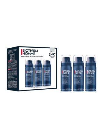 Biotherm Biotherm Homme - Shaving Biotherm Men Essentials Travel Size Shaving Foams Set cont.: 3 x 50ml Mousse de Rasage Peau Sensible