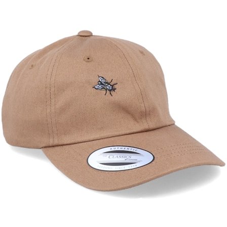 Iconic - The Fly Brown Dad Cap Unconstructed Brown Cap - @ Hatstore