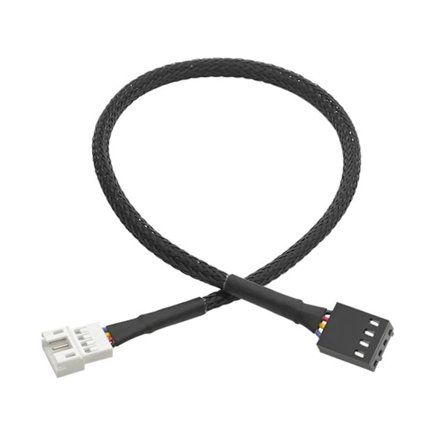 4PIN Musta Emolevyn Tuulettimen Kaapeli Y-Jakaja PWM Tuulettimen Kaapeli Linja Tietokone PC Tuulettimen Virran Jatkojohto Adapterikaapeli