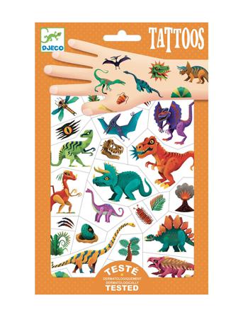 Dino Club Toys Creativity Drawing & Crafts Craft Tattoos Multi/mønstret Djeco*Betinget Tilbud