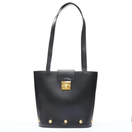Salvatore Ferragamo Pre-owned, Pre-owned Leather shoulder-bags Zwart, unisex, Maat:ONE Size,leer