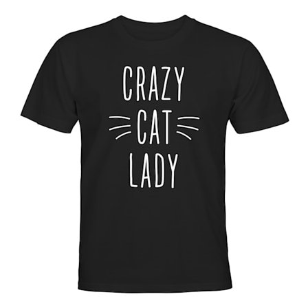 Crazy Cat Lady - T-SHIRT - HERR