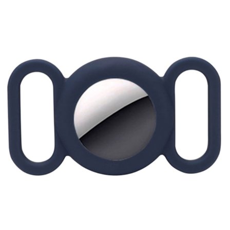 AirTags-vyönauhan silikonisuojus - Keskiyön Sininen