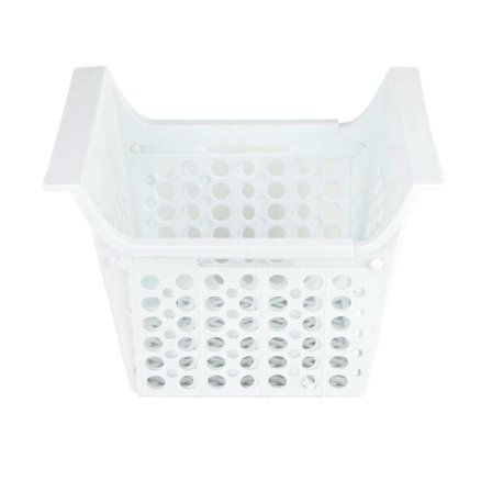 Expanderbar PP Tunglast Fryskorg med Handtag - Ett Måste - Ha Frys Organizer och Förvaringslåda Tillbehör för Kök