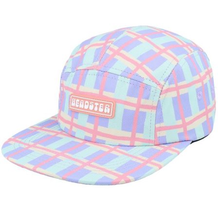 Headster - Svart 5panel Keps - Cabana Pearl Harvest 5-Panel @ Hatstore