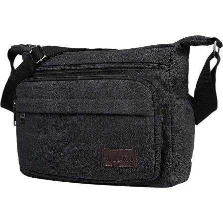Vandafvisende Messenger Skuldertaske 13 Tommer Multi Canvas Crossbody Taske Til Mænd Casual Letvægts Udendørs Fiskeri Taske Camping