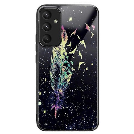 Samsung Galaxy A55 5G karkaistu lasi + TPU puhelinkuori, kuvio painettu