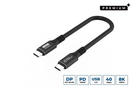 MicroConnect USB-C to USB-C cable 0.15m
