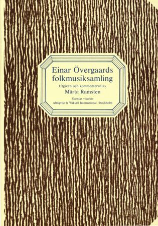 Einar Övergaards folkmusiksamling - Bok - Häfte