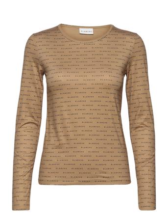 Comfy Long Sleeve Langærmet T-shirt Brun Blanche