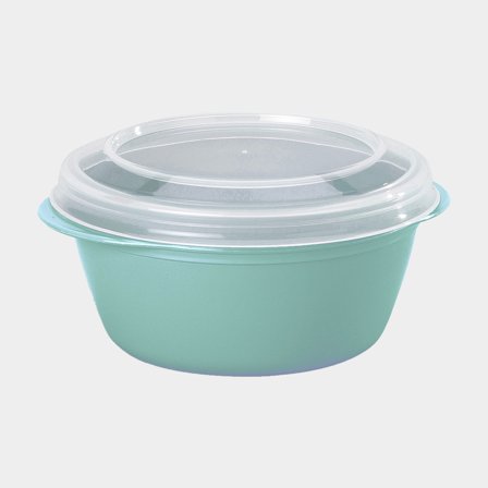 Contenitore per alimenti Nordiska Plast Everyday rotondo, turchese, 250 ml